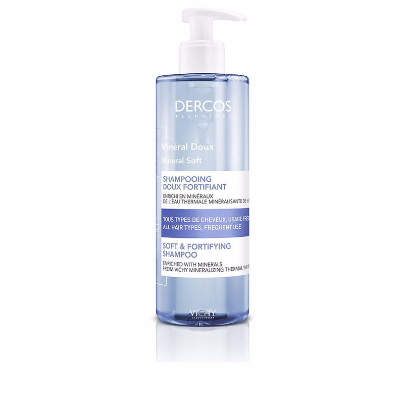 Vichy Dercos mineraalishampoo tiheään käyttöön 400 ml | Vuodevaatteet.fi