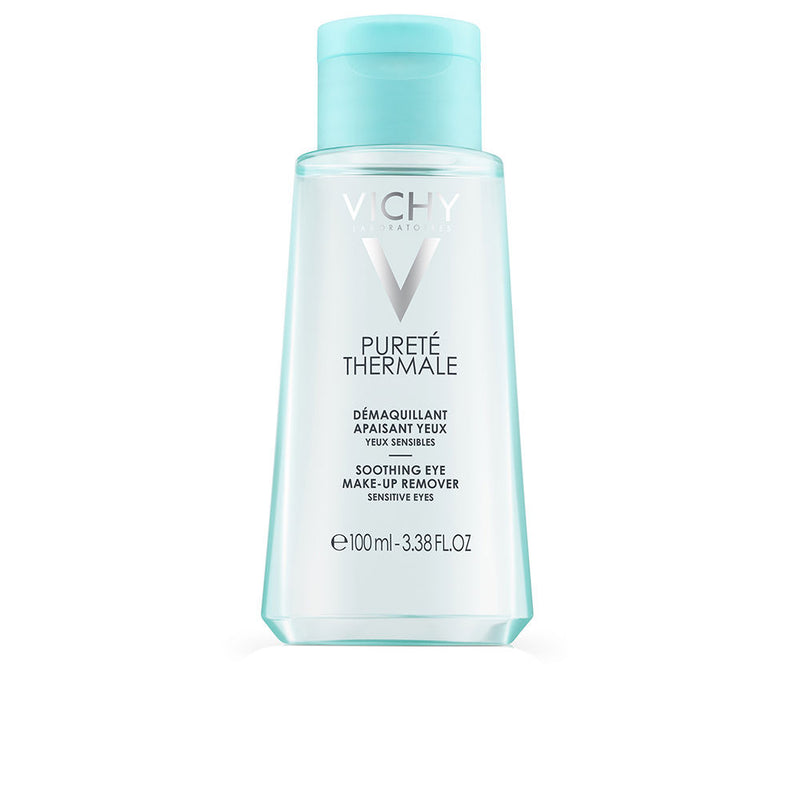 Vichy Pureté thermale vedenkestävän silmämeikin poistoaine herkille silmille 100ml | Vuodevaatteet.fi