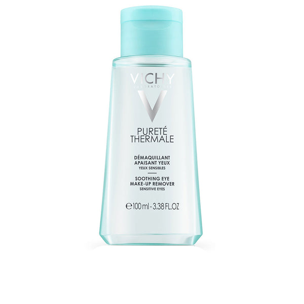 Vichy Pureté thermale vedenkestävän silmämeikin poistoaine herkille silmille 100ml | Vuodevaatteet.fi