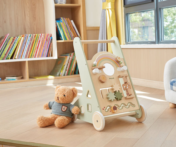 Viga 44226 Polar Bear -chodzik edukacyjny värikäs kävelyapuväline lapsille.
