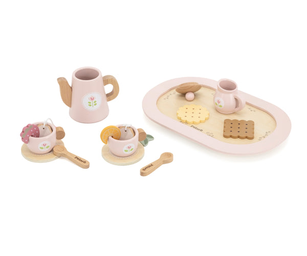 Hölzernes Kaffee- und Teeset - Spielgeschirr