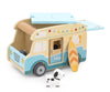 Hölzernes Spielwohnmobil
