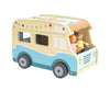 Hölzernes Spielwohnmobil