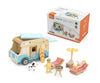 Hölzernes Spielwohnmobil