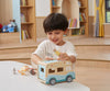 Hölzernes Spielwohnmobil