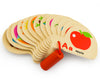 Viga 50547 -minikirja, jossa opitaan aakkoset. Kirjassa on kuvia ja kirjaimia, jotka auttavat lasta oppimaan aakkoset leikin varjolla.