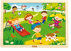 Viga 51269 Season Puzzle Spring -pulmapeli, jossa kuvioituja paloja keväisellä teemalla.
