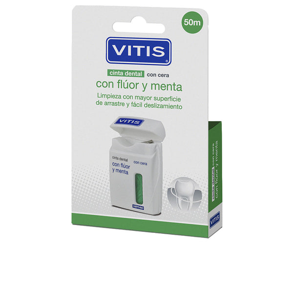 Vitis hammastahnauha fluoriidilla ja mintulla duo 2 u | Vuodevaatteet.fi