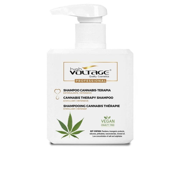 Voltage Cosmetics Cannabis Shampoo - Therapy Shampoo 500 Ml | Vuodevaatteet.fi