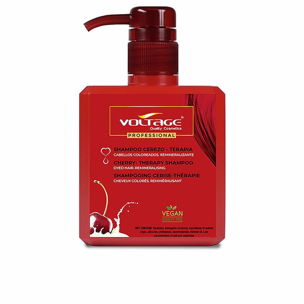 Voltage Cosmetics Cherry-therapy shampoo 500 ml | Vuodevaatteet.fi