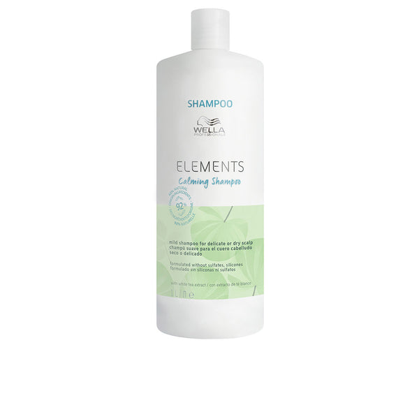 Wella Professionals Elements luonnollinen rauhoittava shampoo kuivalle tai herkälle päänahalle 1000 ml | Vuodevaatteet.fi