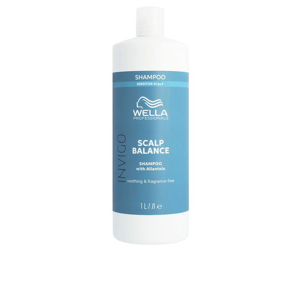 Wella Professionals Invigo Balance Sesitive Calm Shampoo Hair With Scalp Irritation 1000 Ml | Vuodevaatteet.fi