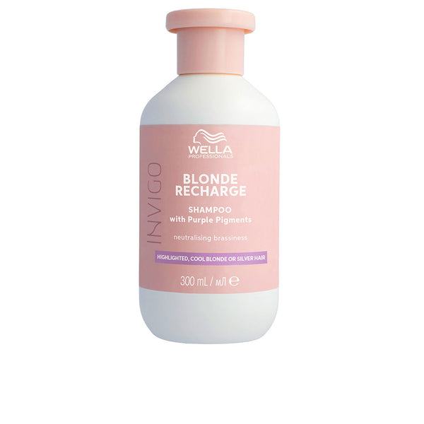 Wella Professionals Invigo Blonde Recharge Shampoo Blonde Hair 300 Ml | Vuodevaatteet.fi