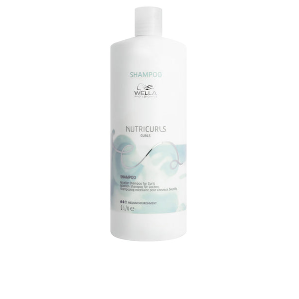 Wella Professionals Nutricurls Micellar Shampoo For Hair With Curls And Waves 1000 Ml | Vuodevaatteet.fi