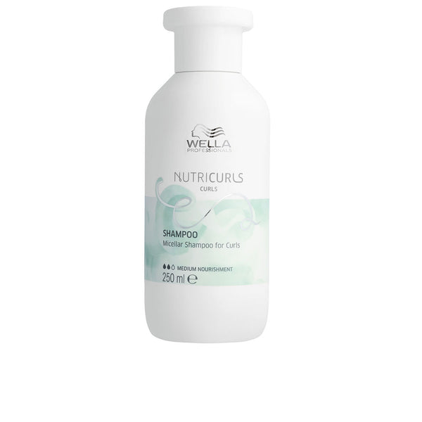 Wella Professionals Nutricurls Micellar Shampoo For Hair With Curls And Waves 250 Ml | Vuodevaatteet.fi