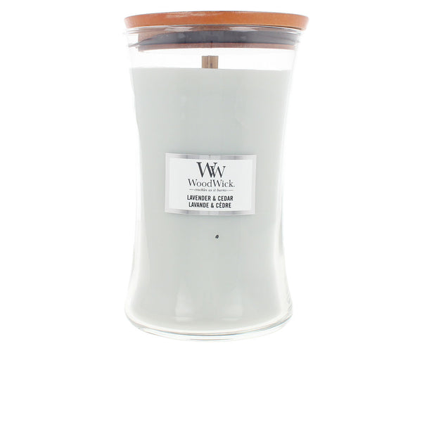 Woodwick Candle #Lavender & Cedar 609 Gr | Vuodevaatteet.fi