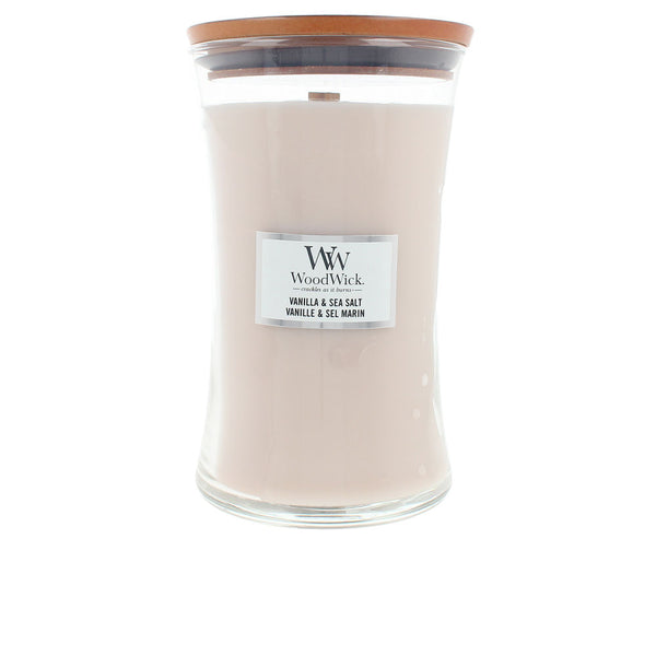 Woodwick Candle #Vanilla & Sea Salt 609 Gr | Vuodevaatteet.fi
