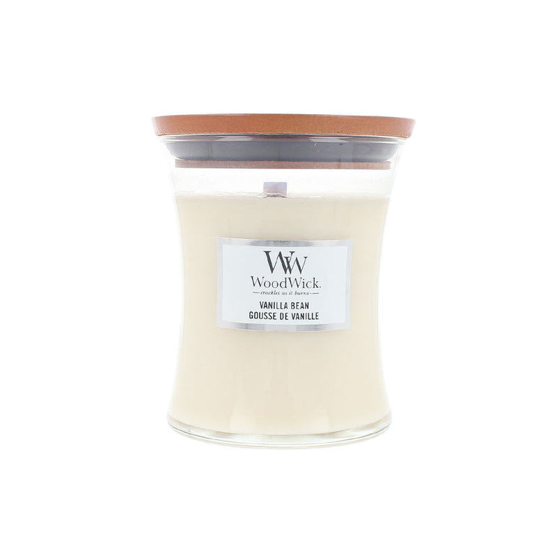 Woodwick Candle #Vanilla Bean 275 Gr | Vuodevaatteet.fi