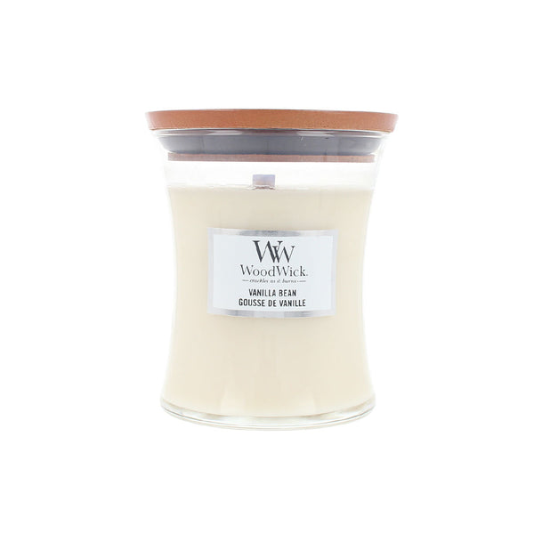 Woodwick Candle #Vanilla Bean 275 Gr | Vuodevaatteet.fi
