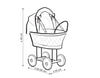 Natural - Puppenwagen