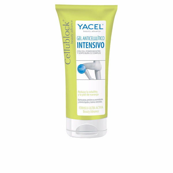 Yacel Cellublock intensiivinen selluliittigeeli 200 ml | Vuodevaatteet.fi