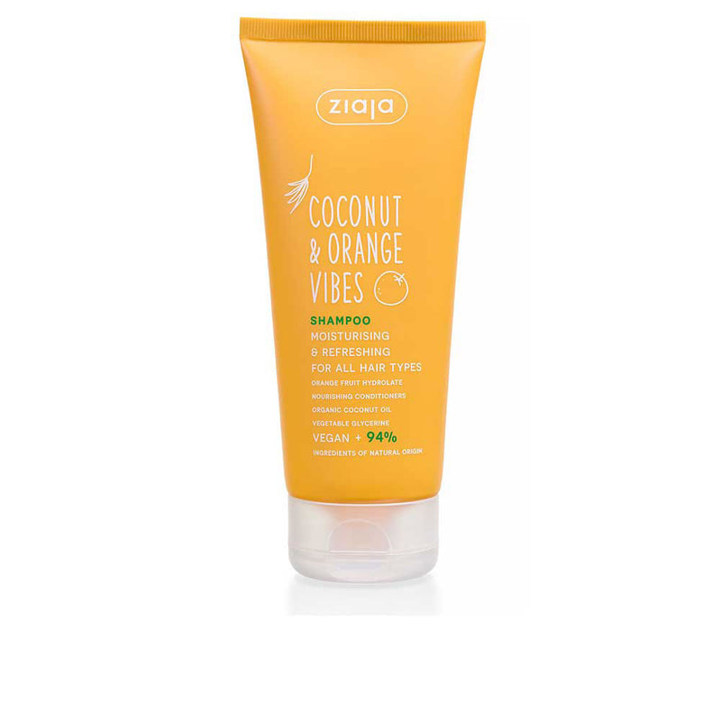 Ziaja Coconut & Orange Vibes Moisturizing And Refreshing Shampoo 200 Ml | Vuodevaatteet.fi