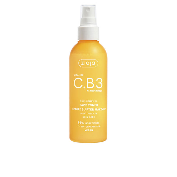 Ziaja Vitamin c.b3 niacinamide kasvotonic-suihke 190 ml | Vuodevaatteet.fi