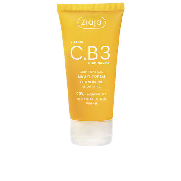 Ziaja Vitamin c.b3 niacinamide uudistava yövoide kasvoille 50 ml | Vuodevaatteet.fi